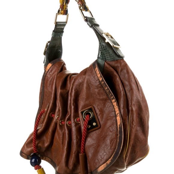 Louis Vuitton Snakeskin-Trimmed Monogram Epices Kalahari GM - Picture 3 of 14